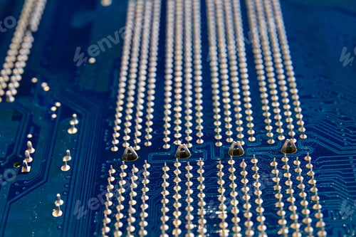 Preview: Computer Matherboard Electronic Background.