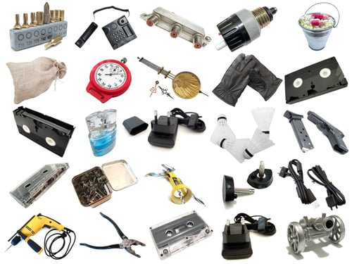Preview: Set From Different Everyday Items From My Portfolio