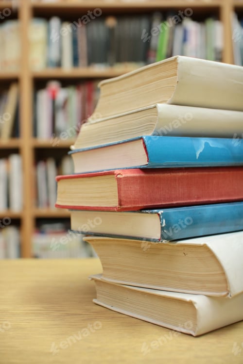 Preview: Books On The Library Table