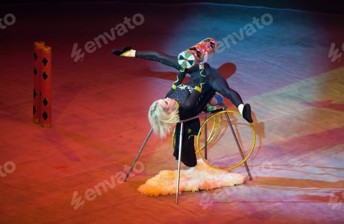 Preview: Juggler Performance In The Circus