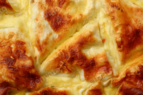 Preview: Beautiful And Delicious Baked Pastry Close-Up, Background