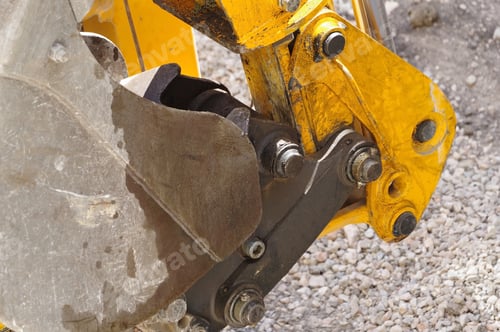 Preview: The Part Of Modern Yellow Excavator Machines