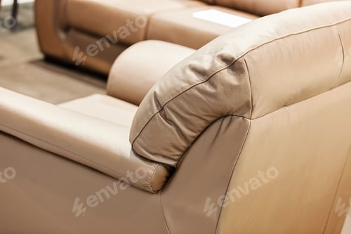 Preview: Part Of Armchairs Exposed The Furniture Fair, Note Shallow Depth Of Field
