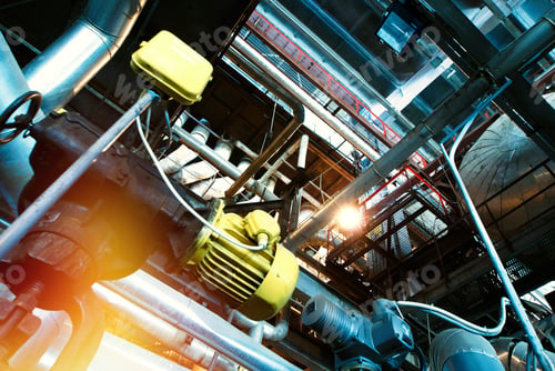Preview: Industrial Zone, Steel Pipelines And Equipment