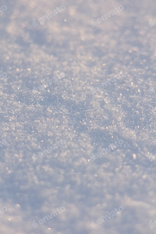 Preview: White Snow For Wallpapers And Background.