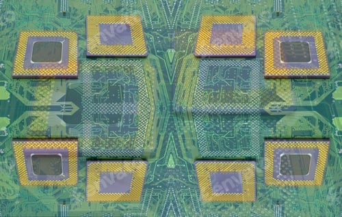Preview: Close Up Of Cpu Processors