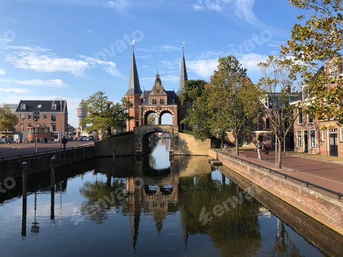 Preview: The Waterpoort In Sneek, Friesland The Netherlands