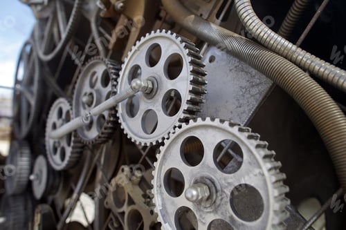 Preview: The Fantastic Mechanism Of A Steam-Engine In Style Of The Steam Punk