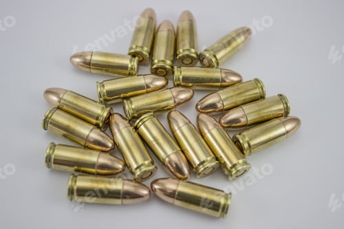 Preview: Buncha Of 9Mm Bullets Lie Down