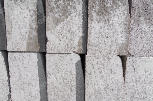 Preview: The Tile Blocks On Pallets Lie Next To Each Other