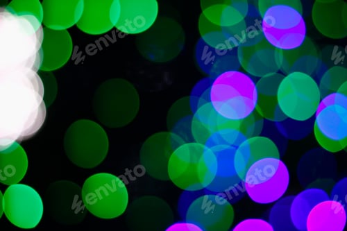Preview: Bokeh Abstract Blurred Background