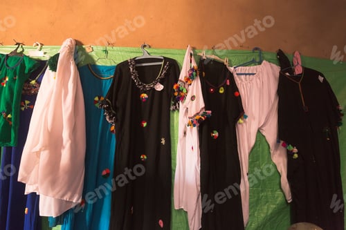 Preview: Products For Sale In A Market In M'Hamid El Ghizlane, Zagora Province, Morocco.
