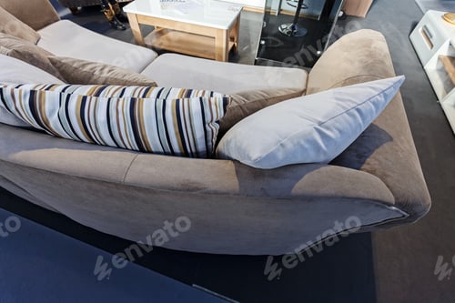 Preview: Modern Sofa For The Living Room, Note Shallow Depth Of Field