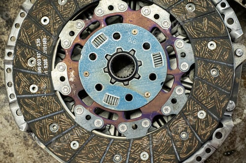 Preview: Detail Of Car Clutch Spare Part In A Workshop