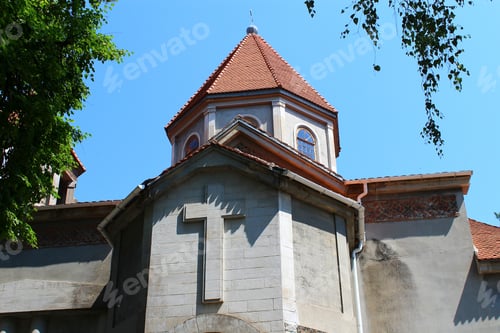 Preview: Old Church Of The 19Th Century, Background