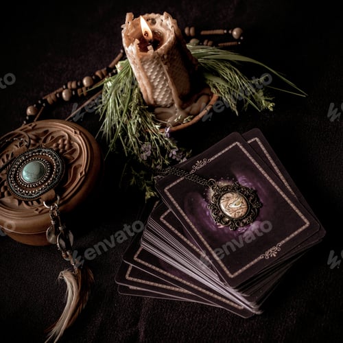 Preview: Europe, Ukraine. Kiev May 11: Illustrative Editorial. Mystical Atmosphere, View Of Tarot Card On