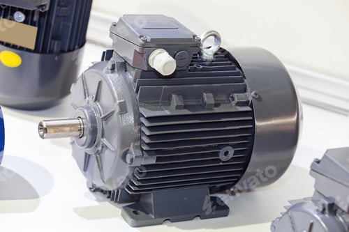 Preview: Part Of New Steel Motor For Engine; Note Shallow Depth Of Field