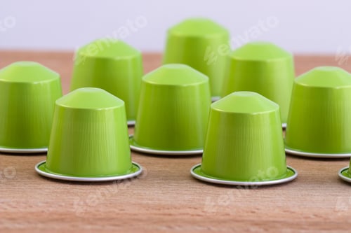 Preview: Background Photo Of Some Coffee Capsules