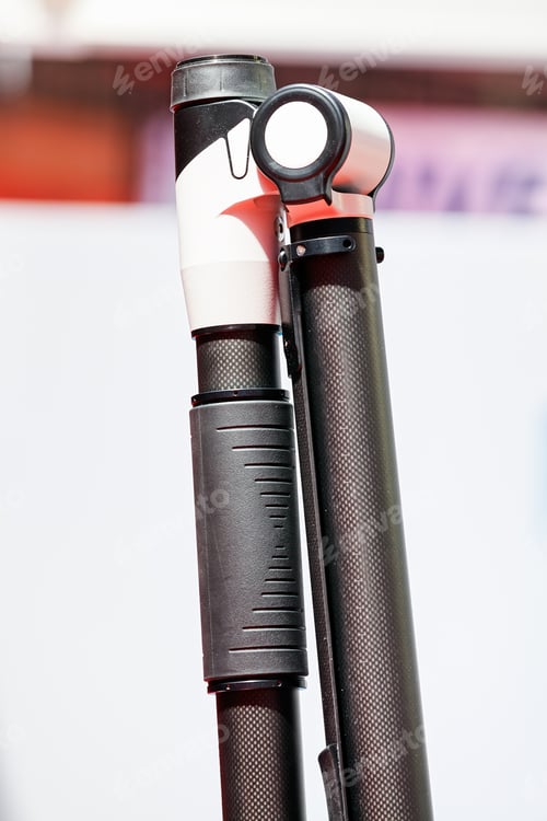 Preview: Closeup New Design Of Parts For Engine On Exhibition Show; Note Shallow Depth Of Field