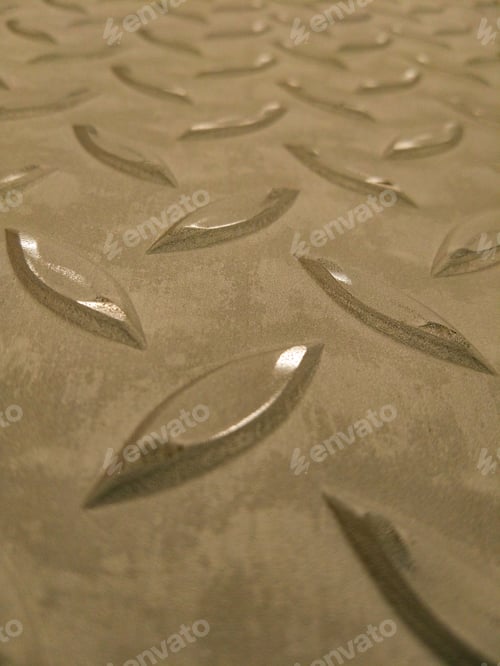 Preview: Perforated Stainless Metal Sheet For Pattern Background.