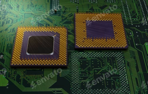 Preview: Close Up Of Cpu Processors