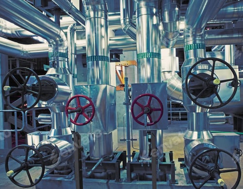 Preview: Equipment, Cables And Piping As Found Inside Of A Industrial Power Plant