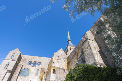 Preview: Mont Saint Michel Castle In Normandy, France.