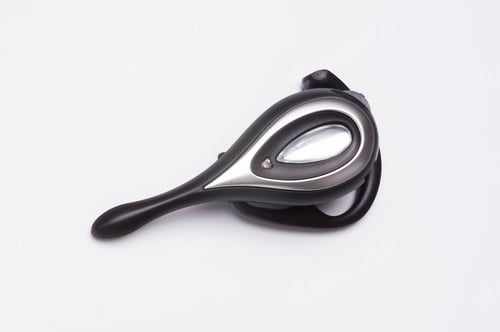 Preview: Black And Silver Headset For Mobile Phones.