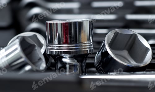 Preview: Tool Repairman, Mechanic Tool Set In The Background.