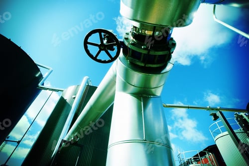 Preview: Equipment, Cables And Piping As Found Inside Of A Modern Industrial Power Plant
