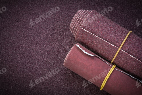 Preview: Sandpaper Rolls On Polishing Sheet Abrasive Tools.