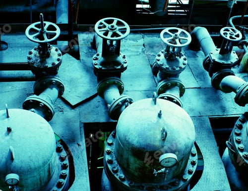 Preview: Pipes, Tubes, Machinery And Steam Turbine At A Power Plant