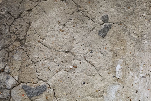 Preview: Old Wall Of A Building Or House With Cracks, Background.