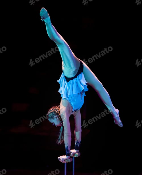 Preview: Performances Of A Gymnast In A Circus