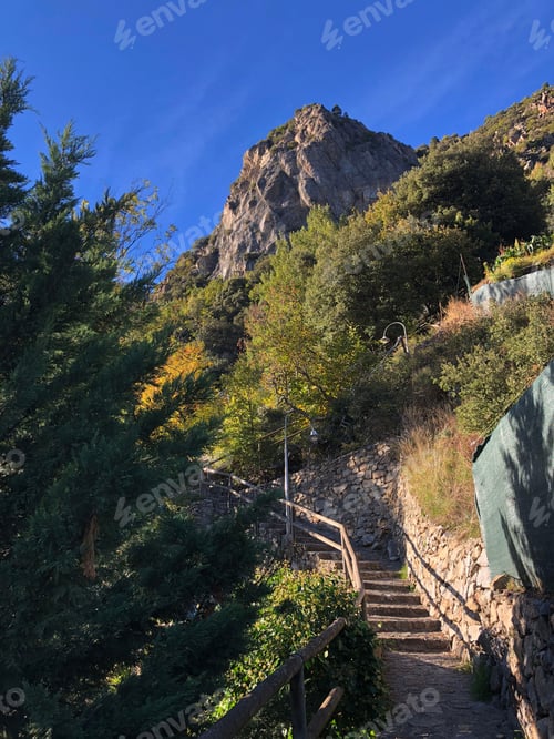 Preview: Stairs In To The Mountains Around Andorra La Vella