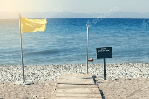 Preview: Water Sampling Point For Blue Flag Beach.