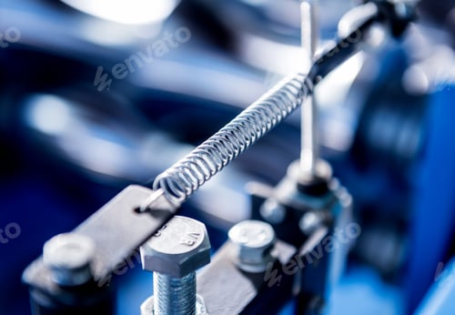 Preview: Metal Sheet Forming Machine At The Modern Metalwork Factory.