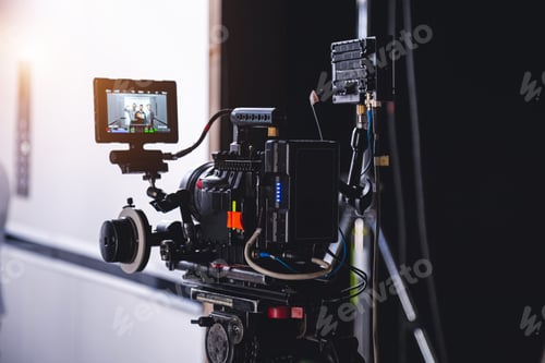 Preview: Professional Video Camera Set for Studio Filming