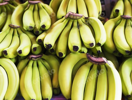 Preview: Bunch Of Ripened Bananas At Grocery Store
