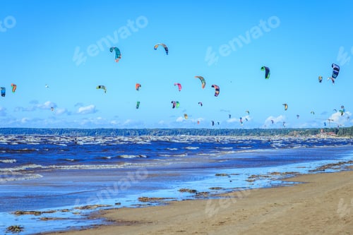 Preview: Kitesurfing On The Gulf Of Finland In St. Petersburg