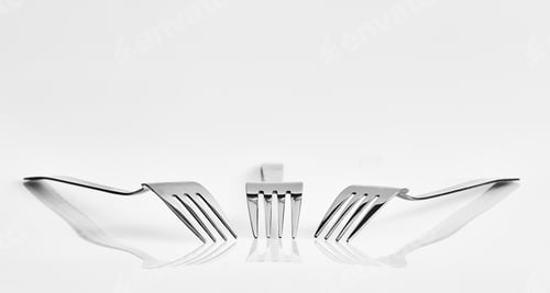 Preview: View Of Three Forks With Reflection And A Clean Background