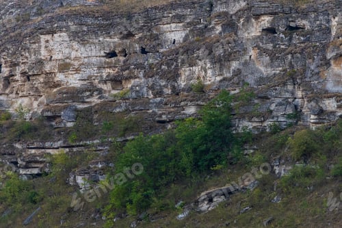 Preview: Hilly Landscape Of Eastern Europe. Popular Places For Travel. Moldova Old Orhei. Background