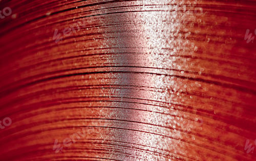 Preview: Curved Lines Of Rolled Metal Are Made Of Sheet Steel.