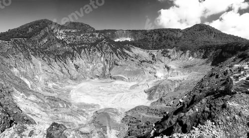 Preview: Tangkuban Perahu Volcano, Indonesia.