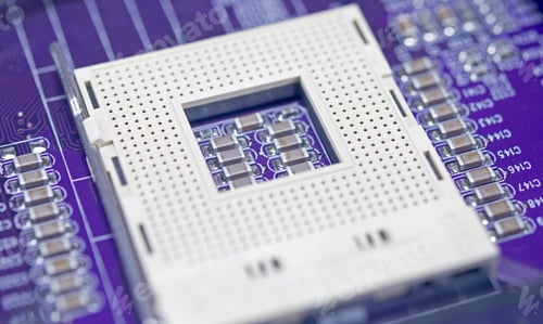 Preview: Computer Motherboard, Electronic Components On Circuits Board