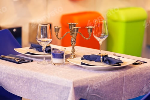 Preview: Dishes For Catering For Sale, Note Shallow Depth Of Field