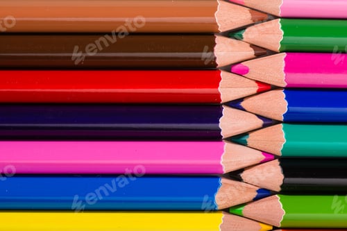 Preview: Macro Background Of The Pencil As An Element For Design. High Resolution.