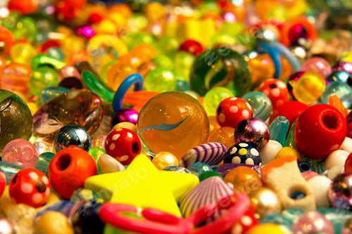 Preview: Retro Toy, Color Glass Ball.