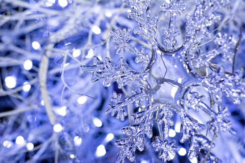 Preview: Christmas Decoration In The Shape Of A Snowflake