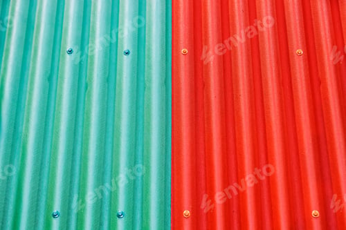 Preview: Detail Of Roof Tiles On Exhibition Stand At Construction Fair